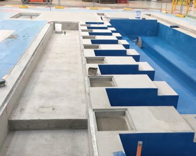 Piscina: Com um foco especial em durabilidade e resistência